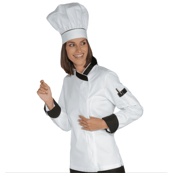 Veste cuisine femme LADY SNAPS - Isacco