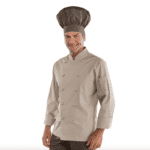 veste de cuisine classique beige isacco